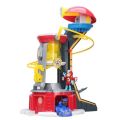 PAW PATROL MIGHTY PUPS MIGHTY LOOKOUT TOWER with Captain Ryder One Police Car Six Dogs Set DOG HEROES Light Music Watchtower Look Out Toy Ryder Chase Rocky Zuma Skye Rubble Dogs Pull Back Cars Full Set Play Vehicles Vehicle Playsets Action Figures Toys. 