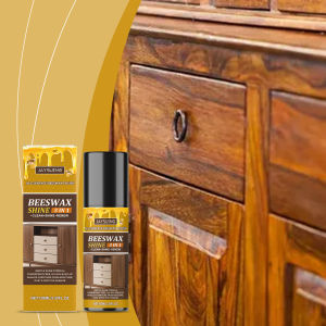 Jaysuing tất cả các bề mặt sáp ong đánh bóng Beewax Cây lau sàn loại bỏ bụi bẩn vết bẩn cải thiện độ bóng đánh bóng phục hồi duy trì sàn gỗ đồ nội thất gỗ lâu dài sạch hơn sáp ong gỗ đồ nội thất gia đình đánh bóng Beewax không thấm nước gỗ sáp dầu đánh bó