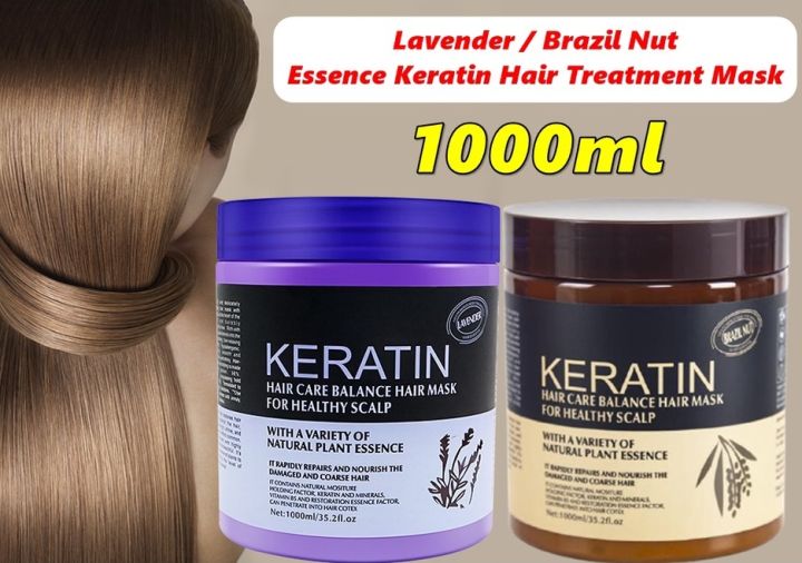 Keratin Lavender Brazil Nut Hair Treatment 1000ml Lazada