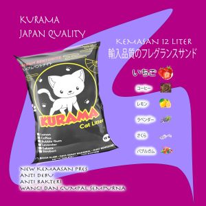 THE BEST CAT LITER-NEW-12 LITER PASIR KUCING GUMPAL WANGI KURAMA