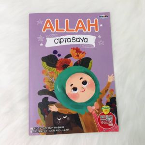 Allah Cipta Saya - Buku Cerita Islamik Untuk Kanak-kanak Tadika Prasekolah Bacaan Suku Kata Jawi Bahasa Melayu