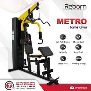 Alat Fitness Home Gym 1sisi 150LBS iReborn Metro