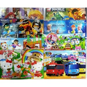 Puzzle Anak Aneka Karakter