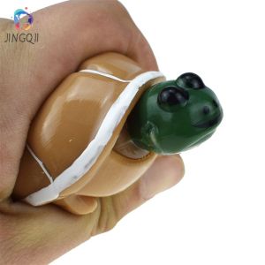 JINGQII แปลกใหม่ตลกบีบระบายหัวเต่า ขยายหัวเต่ารุ่นของเล่นบีบอัดหัวเต่าของเล่นคลายเครียดของเล่นสําหรับเด็ก