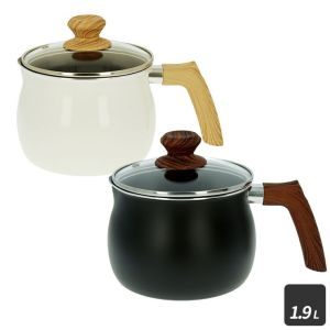 Nồi chiên ngập dầu Nhật Bản sâu lòng chống dính size 15cm có nắp đậy và tay cầm đáy 4 lớp dung tích 19L