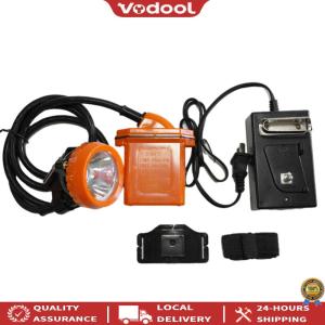 [Upgraded] Waterproof Safety Mining Light Rechargeable Coal Mine Head Lamp Explosion-Proof Coal Miner Head Searchlight for Underground Work Outdoor Activities [Vodool Official Tool]