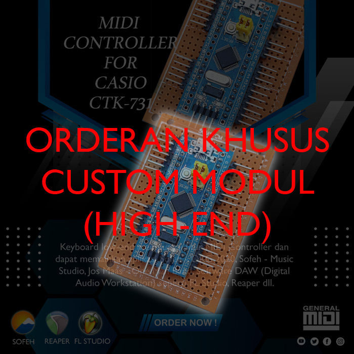 Orderan Khusus Custom Modul Midi Controller - High-End | Lazada Indonesia