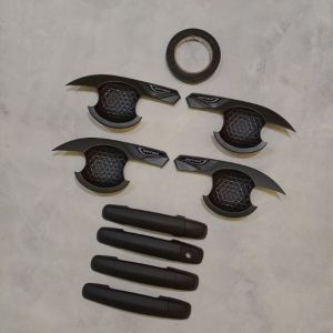 Cover Outer Handle Pintu Mobil Suzuki Ertiga 2012 2017 Hitam Doff