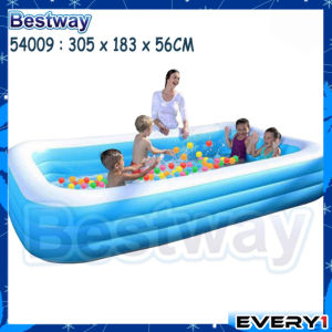 [11.11]  Bestway/Every1 3.05 Meter 54009 (305cm x 183cm x 56cm) Extra Large 3 Layers Inflatable Family Swimming Pools For Kid or Family [NP170] Toys for boys kids toys
