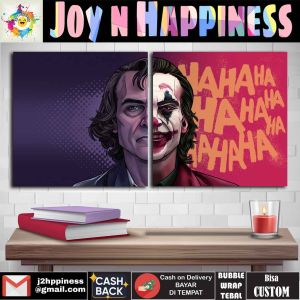 Wall Dekor Hiasan Dinding Pajangan Dekorasi Film Joker DC