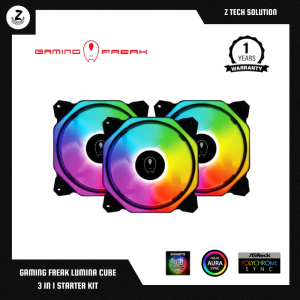 Gaming Freak LUMINA CUBE ARGB LED FAN STARTER KIT ( 3 IN 1 )