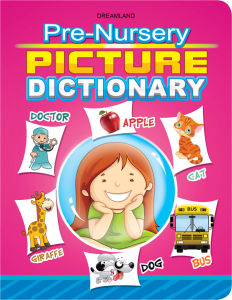 Pre School Book/ Pre-Nursery Picture Dictionary Early Learning Educational Book For Kids Ages 2–5 Years