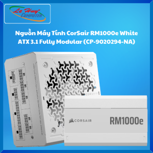 Nguồn Máy Tính CorSair RM850e/ RM1000e White ATX 3.1 Fully Modular - Hàng Chính Hãng
