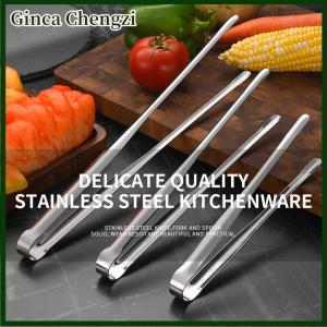 Ginca Barbecue Clip Grill Tongs 304 Stainless Steel Meat Food Clip Cooking Utensils BBQ Baking Kitchen Accessories Camping Supplies