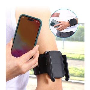 HT - Holder HP Sports Armband Adjustable Wristband Bracket Olahraga Running Gym VA6