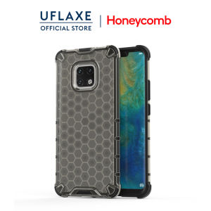 UFLAXE Honeycomb Ốp Cứng Chống Sốc cho Huawei Mate 20 / Mate 20 Pro / Mate 20X Ốp Điện Thoại Trong Suốt Ốp Lưng Bảo Vệ Toàn Diện Bền Chặt Chống Vàng