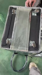 Foldable Trolley Bag With Wheels Removable Base Insulated Large Capacity Reusable Grocery Shopping Cart Bag 拖轮拉车购物袋