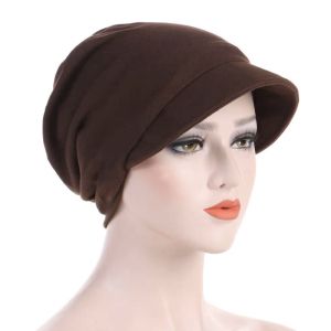 Chemo Cap Turban Hat Liner Stretch Cotton Hair loss Headwear - MumOkay