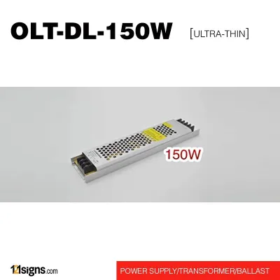 LED Power Supply (DL-12V150WDFB-T) - For FABRIC Lightbox Usage (Ultra-thin)