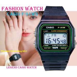 Đồng Hồ Nam/Nữ Casio F-91W3 .b. Chống Nước Tuyệt Đối Siêu Bền Pin Lâu 7 Năm