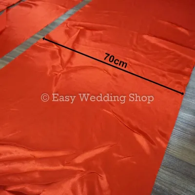 Wedding Red Cloth New House Move In Red Cloth(Width: 70cm) 红布挂门红布新家入伙门彩亮面(宽70cm)