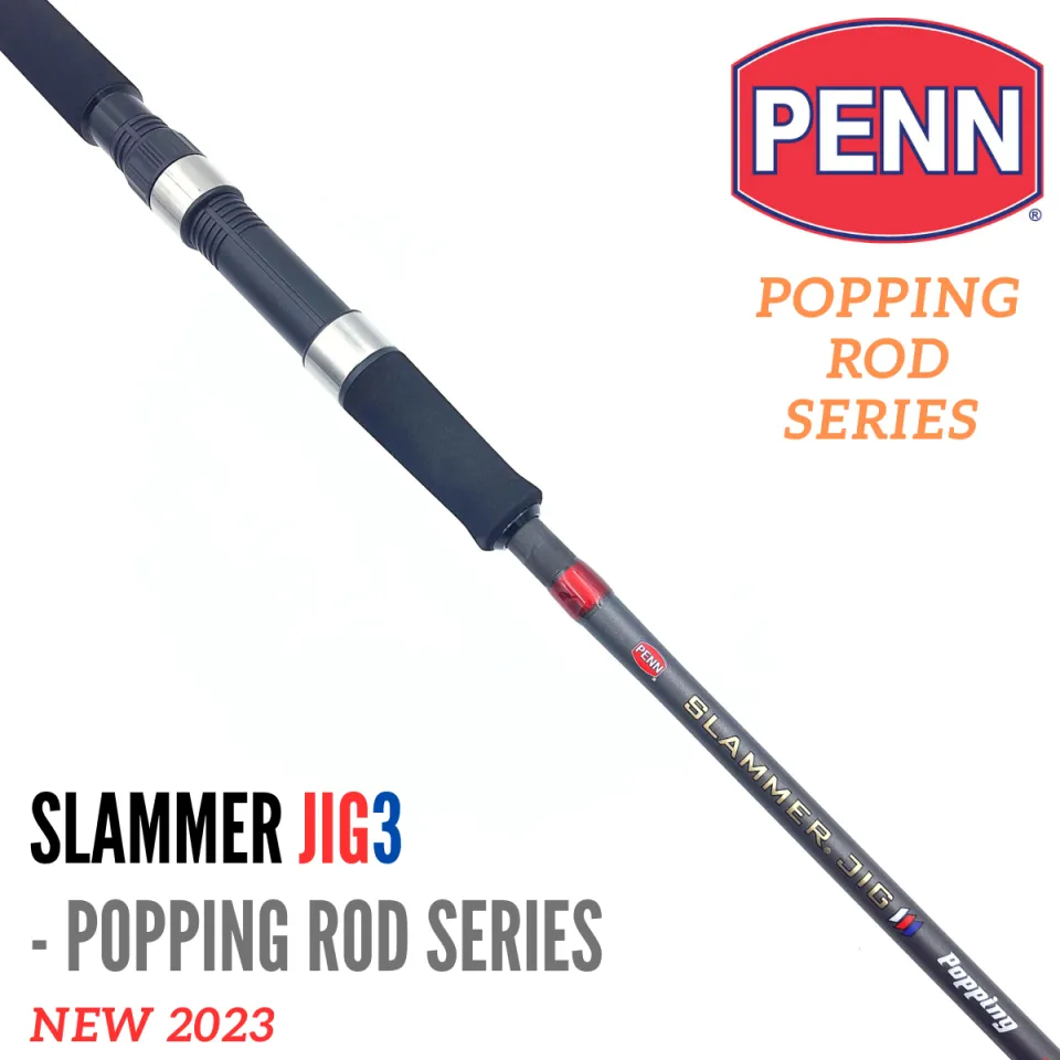 PENN Slammer Jig 3 - Spinning Popping Rod Series