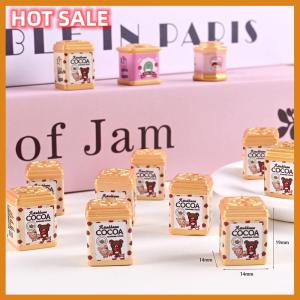 🔥🔥🔥dingdaocunz 5PCS Mini Simulation Candy Jar Kitchen Food Storage Bottle Furniture Toys For Doll House Decor