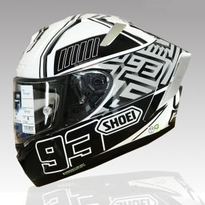SHOEI X14 White Ant Helmet Motorcycle Full Face Locomotive Men and Women Helmet