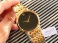 Đồng hồ MOVADO MEN BOLD Gold NAM SIÊU MỎNG 6mm CAO CẤP - Tặng 2 pin thay thế. 