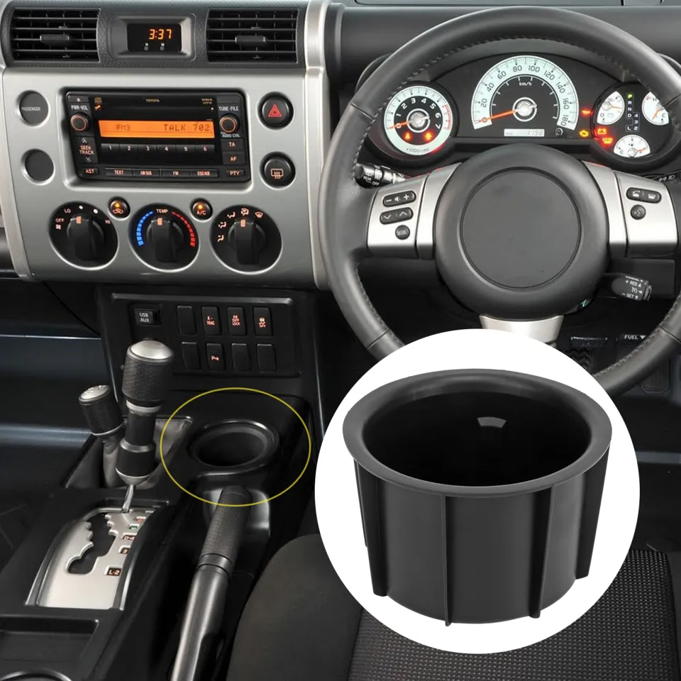 2pcs Center Console Cup Holder Insert 55616-35010 For 2007 2 2pcs Center Console Cup Holder Insert 55616-35010 For 2007 2