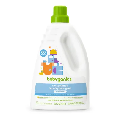 Babyganics laundry detergent 1.77L - fragrance free