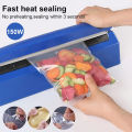 KIPRUN Impulse Heat Sealer Impulse Bag Sealer, 20CM Manual Poly Bag Heat Sealer Machine for Plastic Bags PE PP Bags, Portable Poly Bag Sealing Machine, with Adjustable Heating Mode. 