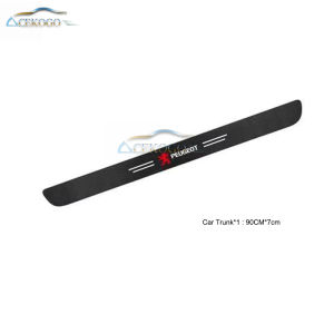 ACEKOGO Peugeot Car Carbon Fiber Door Sill Protection Anti-Stepping Sticker Car Door Edge Protector for 008 5008 Traveller 107 206 207 208 306 307 301 308S 407 2008 3008 4008