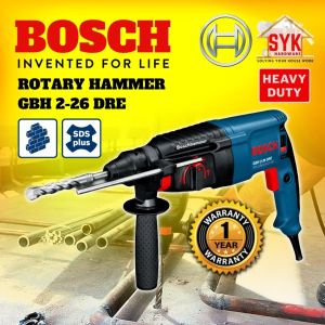 SYK Bosch GBH 2-26 DRE Professional Rotary Hammer Power Tools Electric Hacker Hammer Drill - 061125376C