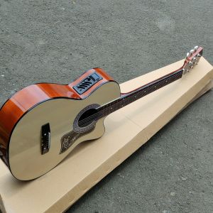 Gitar Akustik Elektrik Yamaha Custom | Gitar EQ-7545R Siap Tancap COD