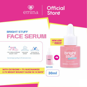 Emina Bright Stuff Face Serum - Serum Emina Untuk Kulit Kusam Jadi Cerah Glowing Emina BPOM