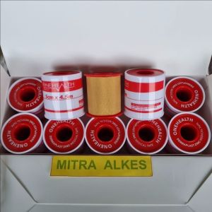 DERMA Plast ZINC 5cm x 4.5m ONEHEALTH. Dermaplast Zinc Oxide 5 cm x 45 m - Seperti Chilli Plast. Plester Roll Kain Medis ONE HEALTH.