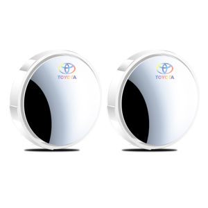 Sieece 2PCS Car Blind Spot Mirror Side Small Round Mirror Car Accessories For Toyota Wish Hiace Sienta Altis Harrier CHR Vios Rush Alphard Camry RAV4 Innova