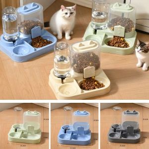 DETER CAPITAL60DE1 ความจุขนาดใหญ่ ตัวป้อนอัตโนมัติ การออกแบบแบบบูรณาการ การหมุนเวียนอัตโนมัติ ที่ป้อนอาหารแบบแรงโน้มถ่วง ใหม่ ชามอาหารสัตว์เลี้ยง ให้อาหารแมวและสุนัข