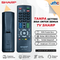 Remot Remote Tv Led Lcd Sharp Aquos Tanpa seting original pabrik. 
