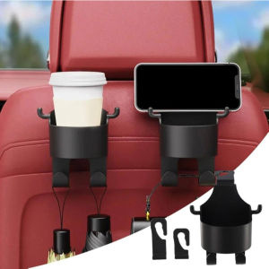 1Pcs Car Back Seat Hook Hanger Organizer Accessories Bag Drink Water Bottle Cup Holder Phone Mount