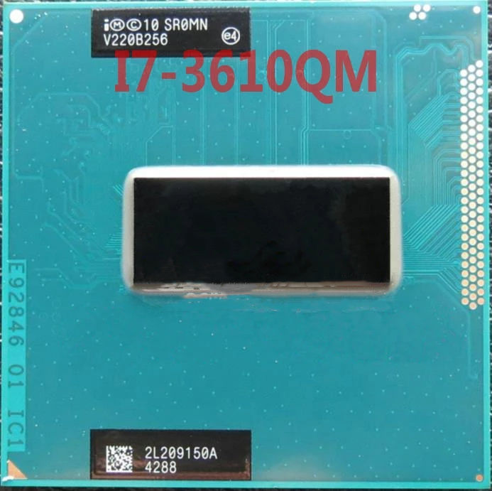 i7-3610QM i7 3610QM SR0MN 2.3 GHz Quad-Core Eight-Thread CPU Processor ...
