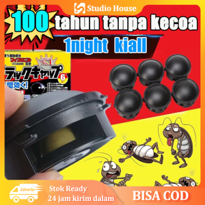 Racun Kecoa Super Ampuh Mati Di Tempat/Obat Pembasmi Kecoa racun kecoa anti kecoa /Earth Black Cap/Burakku Kappu Japan /Perangkap Kecoa/penghilang kecoa/Perangkap kecoak/Racun Kecoa Ampuh/Racun Pembasmi Kecoa/Racun Pembasmi Serangga/racun kecoa