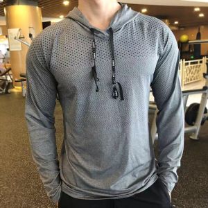 Hoodie Mens Sweater Fashion Casual Thin Hoodie Stretch Hooded Pullover Mens Fashion Breathable
