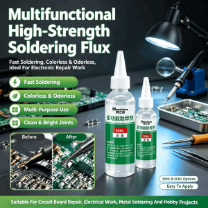 Multi-Material High-efficiency Liquid Flux Stainless Steel Liquid Flux Soldering Paste Flux Liquid Solders Water Durable Liquid Solders