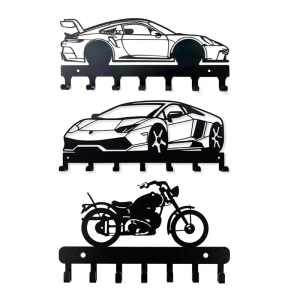 Độc đáo kim loại công nghiệp Móc treo chìa khóa hiện đại Keychain đa chức năng móc khóa cho những người đam mê xe hơi & DIY yêu