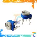 2pcs 50k variable resistor RM065 RM-065 Trimpot Trimmer Potentiometer variable resistor pcb mountable 3 terminal pins Resistance Tolerance for breadboard pcb arduino uno mega nano due pro mini micro raspberry pi tech ciruit techcircuit. 