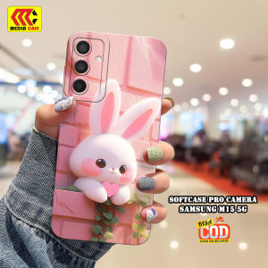 Case Samsung Galaxy M15 5G Terbaru - Motif Kelinci Lucu - Casing Samsung M15 5G - Softcase Samsung M15 5G - Kesing Hp - Silikon Hp - Cover Hp - Aksesoris Handphone - Skin Hp - Motif Cowo - Motif Cewe