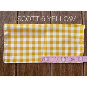 ผ้าเช็ดหน้า ลายสก๊อต(เด็กอนุบาล) ผืนล่ะ 19บาท ผ้าCotton สินค้าพร้อมส่ง