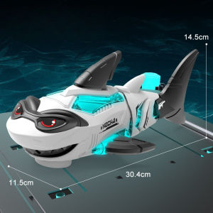 Electric Shark Toy Rc Shark Toy Whale Toy Kid Toys ElectricToys Lyu Mekanikal Plays Music Gift